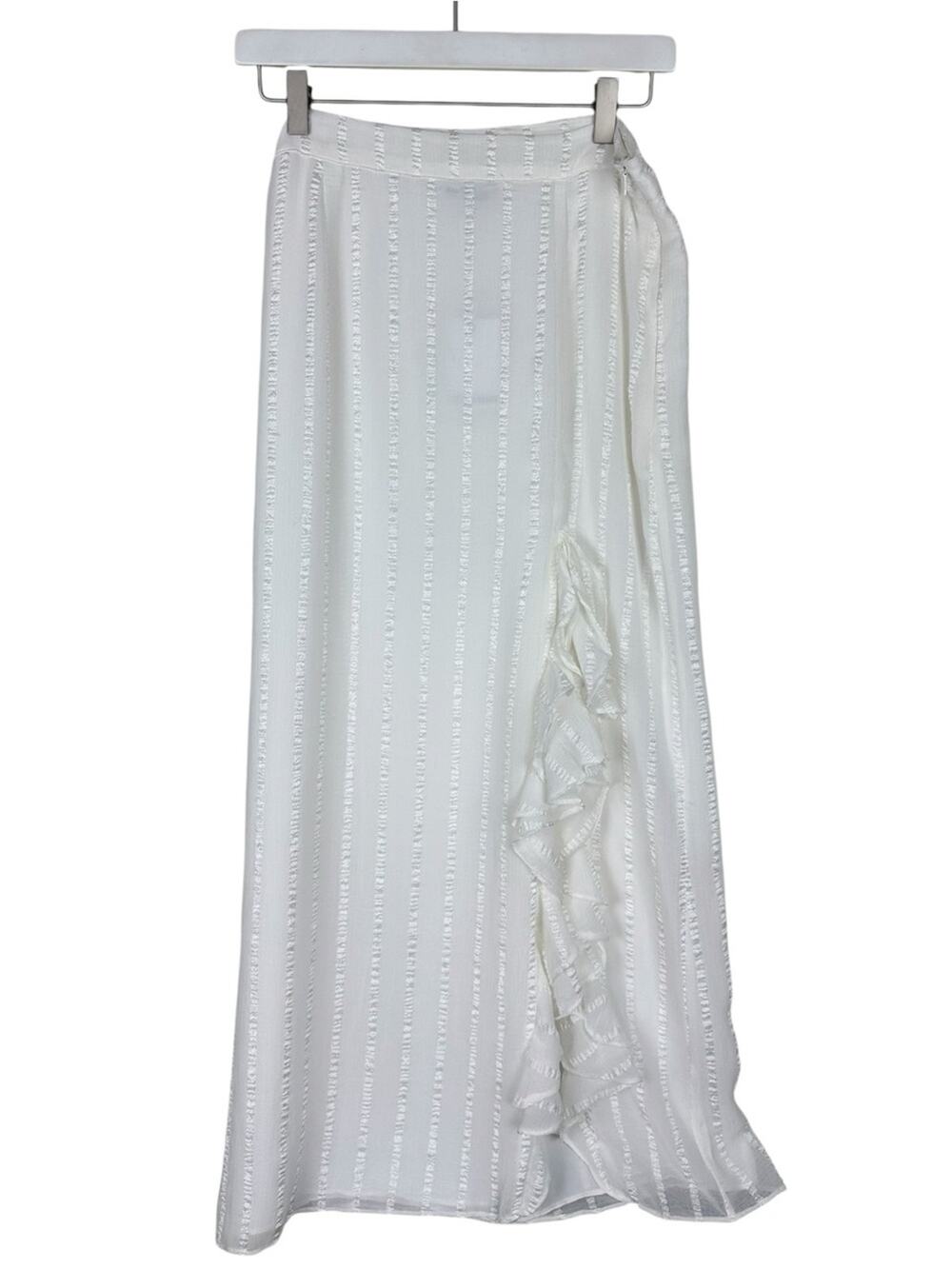 Walter Baker Frida Skirt Maxi Boho Off White NWT Size 10